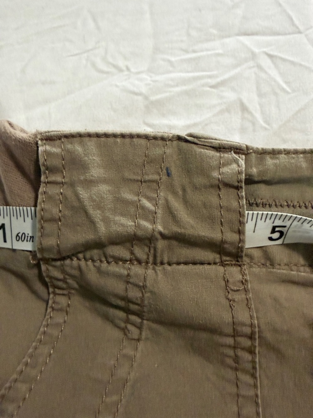 Cato Olive Green Embroidered Women’s Bermuda Shorts - Picture 7 of 9
